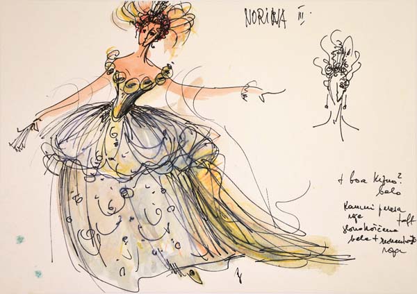 Alenka Bartl - Don Pasquale, rež. Vinko Möderndorfer, SNG Opera in balet Ljubljana, 2001, zasebna zbirka. Ustupila NG PRESS. Alenka Bartl - Don Pasquale, rež. Vinko Möderndorfer, SNG Opera in balet Ljubljana, 2001, zasebna zbirka. Ustupila NG PRESS.