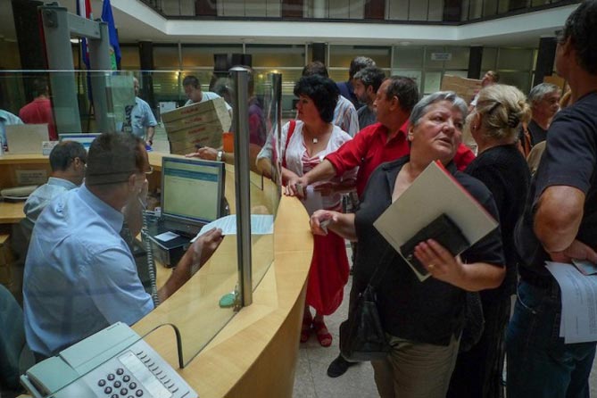 Izvještaj sa prosvjedne akcije sudionika projekta ’55+’