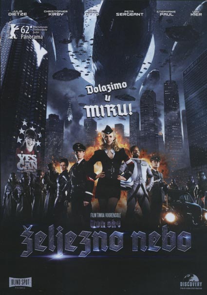 Naslovnica DVD-a 'Željezno nebo' Naslovnica DVD-a 'Željezno nebo'