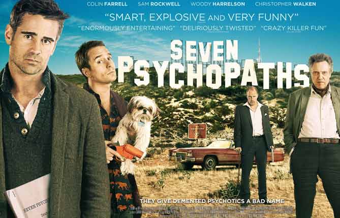 Novo u hrvatskim kinima od 24. siječnja 2013. godine: Sedam psihopata, Parker, Jadnici, U dobru i u zlu i Fusnota