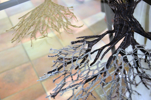 Moda/Izložbe - Otvorenje izložbe 'Oko, srca, drevo' - Čupke Tjaše Žgalin/Vere Velikajne 'Drevesa'. Foto: VJB. Moda/Izložbe - Otvorenje izložbe 'Oko, srca, drevo' - Čupke Tjaše Žgalin/Vere Velikajne 'Drevesa'. Foto: VJB.