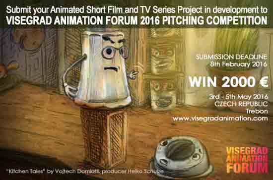Višegrad Animation Forum – pitching forum za projekte u razvoju – rok: 8/2/2016
