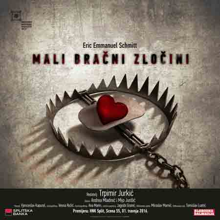 Premijera predstave ‘Mali bračni zločini’ u splitskom HNK-u