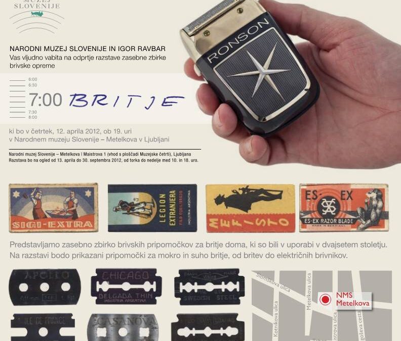 Narodni muzej Slovenije – Otvorenje izložbe ‘7:00 BRITJE’