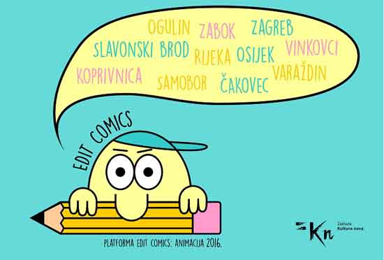 EDIT-Comics, besplatne vikend radionice animacije i TV-reportaže za mlade, u samoborskom POU