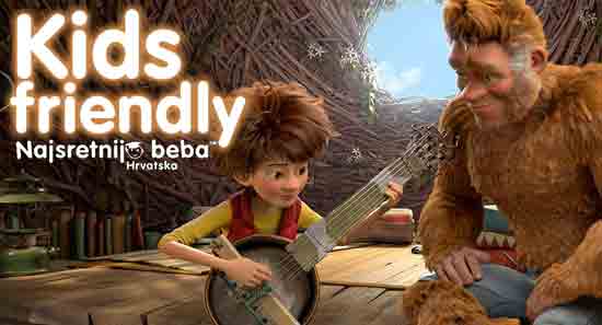 KIDS FRIENDLY: MALI BIGFOOT, animirani avanturistički, 92 min [osvrt Iva Brčić]